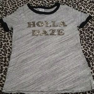 Vs Pink "HOLLA DAZE" Tee